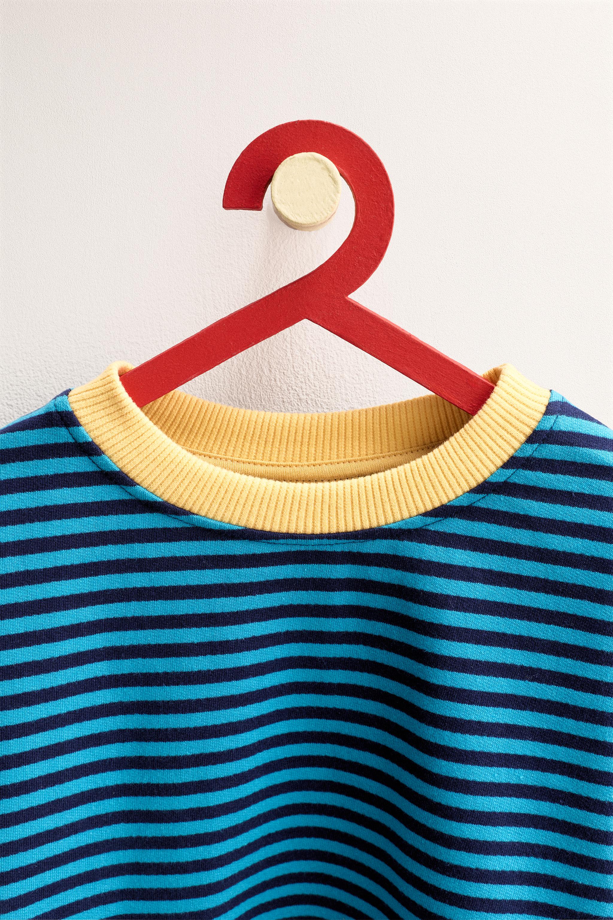 ZARA TIMELESS - CONTRAST STRIPE T-SHIRT